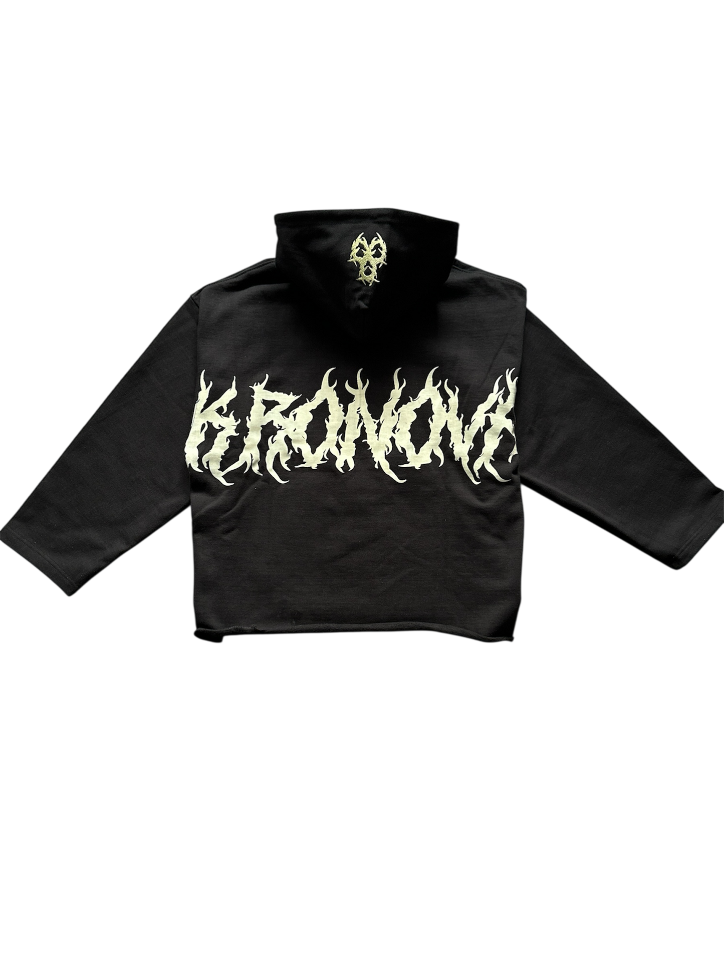 KRONOVA ZIP-UP HOODIE 'SHADOW BLACK'